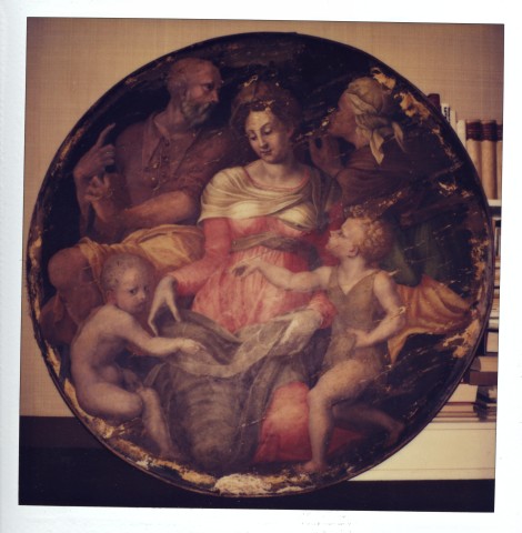 Anonimo — Menzocchi Francesco - (?) - sec. XVI - Madonna con Bambino, san Giuseppe, san Giovannino e sant'Elisabetta — insieme